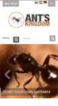 Mobile Screenshot of antskingdom.com